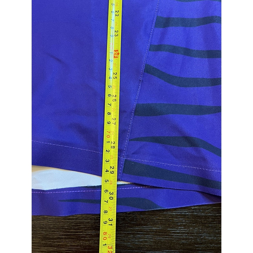 LSU Tigers Baseball Jersey Nike Dry Fit Large NWT Purple Yellow SEC‎ NCAA - Picture 5 of 8